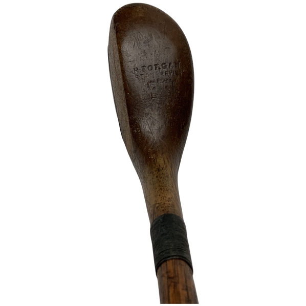 Robert Forgan and Sons St. Andrews Hickory Shafted Wood Golf Club