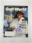 Betsy King & Dinah Shore Signed Magazines w/ (2) Dinah Shore Member Badges & Press Winners Circle Badge JSA ALOA