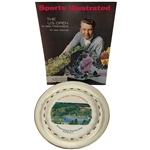 Two Pieces of Ken Venturi Golf Memorabilia Including Signed Sports Illustrated Magazine and 1964 US Open Commemorative Plate JSA ALOA