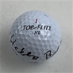 Art Carney Signed Top-Flite XL Golf Ball with Heckler's Ball Inscription Beckett BAS