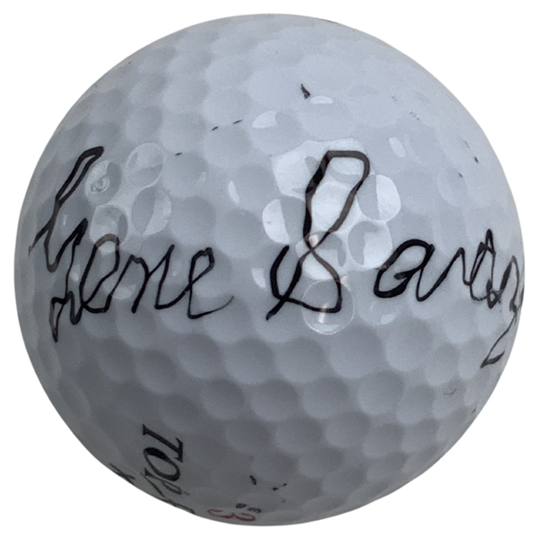 Gene Sarazen Signed Golf Ball JSA #CM37405