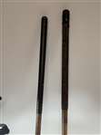 Two Vintage Hickory-Shafted Golf Clubs Including a Spalding Mid-Iron and a George Nicoll Zenith Niblick