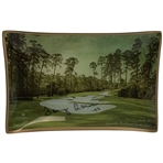 Tommy Aaron Signed Augusta National Masters Hole 10 Dancy Dish Tray in Box JSA ALOA