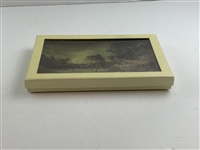 Mark O'Meara Signed Masters Tournament Augusta National Golf Club Hole 12 Tray JSA ALOA