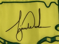 Tiger Woods Signed 2018 Masters Tournament Embroidered Flag JSA ALOA