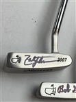 Champs Johnson, Patrick Reed & Bob Goalby Signed Masters Miniature Putters JSA ALOA