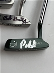 Champs Johnson, Patrick Reed & Bob Goalby Signed Masters Miniature Putters JSA ALOA