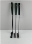 Champs Johnson, Patrick Reed & Bob Goalby Signed Masters Miniature Putters JSA ALOA