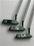Champs Sergio Garcia, Patrick Reed & Larry Mize Signed Masters Minature Putters JSA ALOA