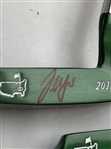 Champs Sergio Garcia, Patrick Reed & Larry Mize Signed Masters Minature Putters JSA ALOA