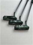 Champs Sergio Garcia, Patrick Reed & Larry Mize Signed Masters Minature Putters JSA ALOA