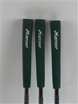 Champs Sergio Garcia, Patrick Reed & Larry Mize Signed Masters Minature Putters JSA ALOA