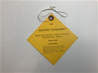Two Vintage Masters Tournament Admission Badges - 1976 & 1983