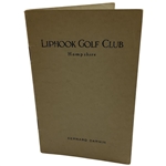 Darwin, Bernard. The Liphook Golf Club. The Golf Clubs Association, 1941.