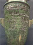 1927 Avon Field Golf Club of Cincinnati Championship Sterling Silver on Bronze Trophy