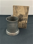 (2) Sakonnet Golf Club Items Including a 1909 Reed and Barton Pewter Trophy Mug and Vintage Photograph