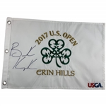 Brooks Koepka Signed 2017 US Open Erin Hills Golf Pin Flag - Large Auto JSA ALOA
