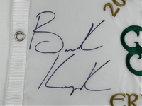 Brooks Koepka Signed 2017 US Open Erin Hills Golf Pin Flag - Large Auto JSA ALOA