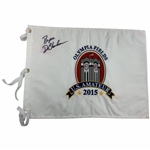 Bryson DeChambeau Time-Period Signed 2015 US Amateur Championship Golf Flag JSA ALOA