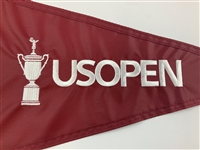 Wyndham Clark Signed 2023 US Open Los Angeles Country Club Pin Flag JSA ALOA
