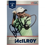 Rare Rory Mcilroy Signed 2018 US Open USGA Issued Trading Card - One-of-a-Kind? JSA ALOA