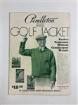 1937 US Amateur Championship at Alderwood CC Program & Match Play Sheets - Johnny Goodman Win