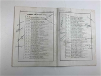 Craig Wood, Horton Smith, Gene Sarazen & Others Signed 1936 US Open at Baltusrol Program JSA ALOA
