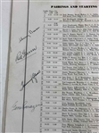 Craig Wood, Horton Smith, Gene Sarazen & Others Signed 1936 US Open at Baltusrol Program JSA ALOA