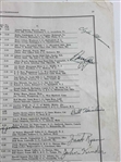 Craig Wood, Horton Smith, Gene Sarazen & Others Signed 1936 US Open at Baltusrol Program JSA ALOA