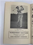1926 Open Golf Championship Program Royal Lytham & St Annes - Bobby Jones 1st Open Win - Very Rare!