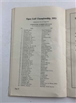 1953 Open Golf Championship at Carnoustie GC Official Program - Ben Hogan Triple Crown & Career Grand Slam