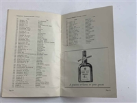 1953 Open Golf Championship at Carnoustie GC Official Program - Ben Hogan Triple Crown & Career Grand Slam