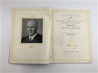 1927 US Amateur Championship at Minikahda Club Official Program - Bobby Jones Win