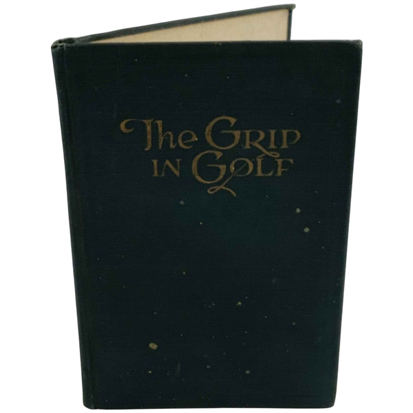 1922 The Grip in Golf by Golfers Magazine Co. 1st Ed Book