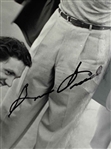 Sam Snead Signed 1949 Masters 'Slipping on Green Jacket for First Time' Orignal Photo JSA ALOA