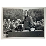 1964 Masters Tournament Trophy Ceremony Original Photo of Jack Nicklaus & Arnold Palmer