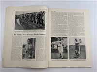 1930 Golf Illustrated Magazine Bobby Jones Grand Slam British Amateur July Issue
