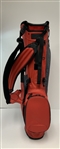 Pebble Beach Golf Links Embroidered Red Titleist Golf Stand Bag - Excellent Condition