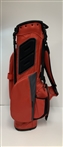 Pebble Beach Golf Links Embroidered Red Titleist Golf Stand Bag - Excellent Condition