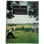 1955 US Amateur at The Country Club of Virginia Program - Nicklaus US Am Debut