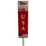 2017 Walker Cup at Los Angeles Country Club USA Spectator Paddle Sign - Scottie Scheffler & Colin Morikawa