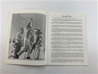 1970 Fourth Annual Pro Golf Exhibition Program Featuring Jack Nicklaus and Arnold Palmer