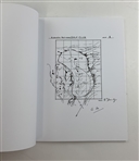 Limited Edition Alister MacKenzie Augusta Greens Facsimile Plans Book 8 of 100