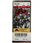 Jack Nicklaus Signed 2006 Ohio State vs Minnesota Football Ticket - Jack Dotted "I" JSA ALOA
