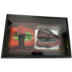 Tiger Woods Signed Nike SP 8 TW Tour Golf Shoe Extremely Ltd Ed /25 Display UDA Shadowbox