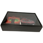 Tiger Woods Signed Nike SP 8 TW Tour Golf Shoe Extremely Ltd Ed /25 Display UDA Shadowbox