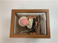 Tiger Woods Signed Disney Tigger Plush Golf Club Head Cover with 1997 Disney Oldsmobile Golf Classic Ticket and Display Case JSA ALOA
