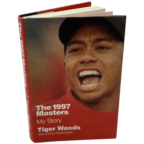 Tiger Woods Signed The 1997 Masters: My Story Hardcover First Edition 2017 Book w/ Dustjacket JSA #Z50271