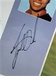 Tiger Woods Signed 1995 Open Championship at St. Andrews Program Page - Open Debut! JSA ALOA