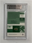 2002 Upper Deck Authentic Golf Glove Tiger Woods Memorabilia Card TW-G BGS 9 Mint